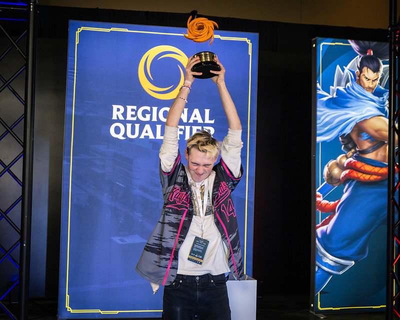 Factor lifts the Regional Qualifier: Hartford trophy after taking the victory in a 2-0 finals match.