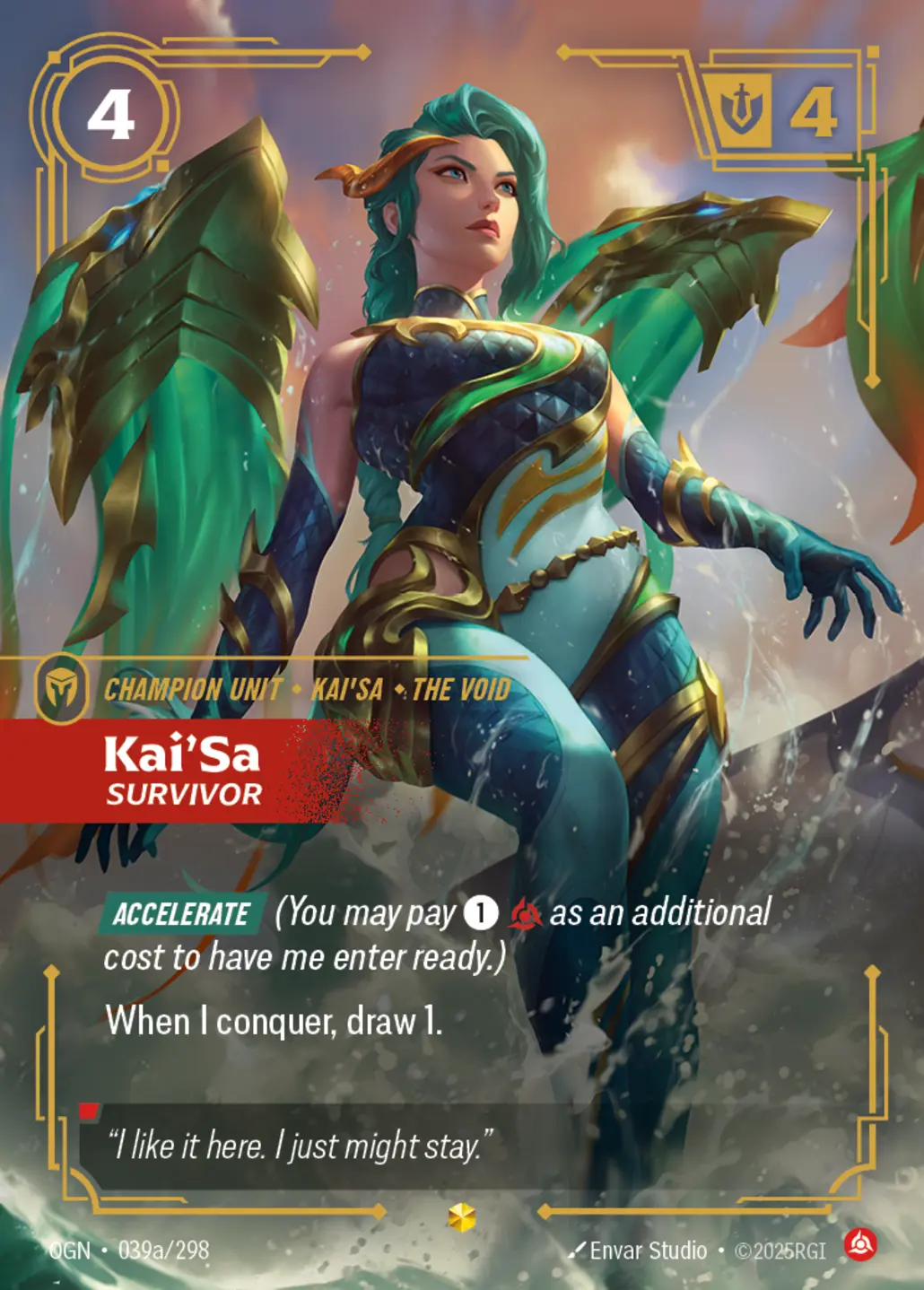 Kai’Sa, Survivor (Alt Art)