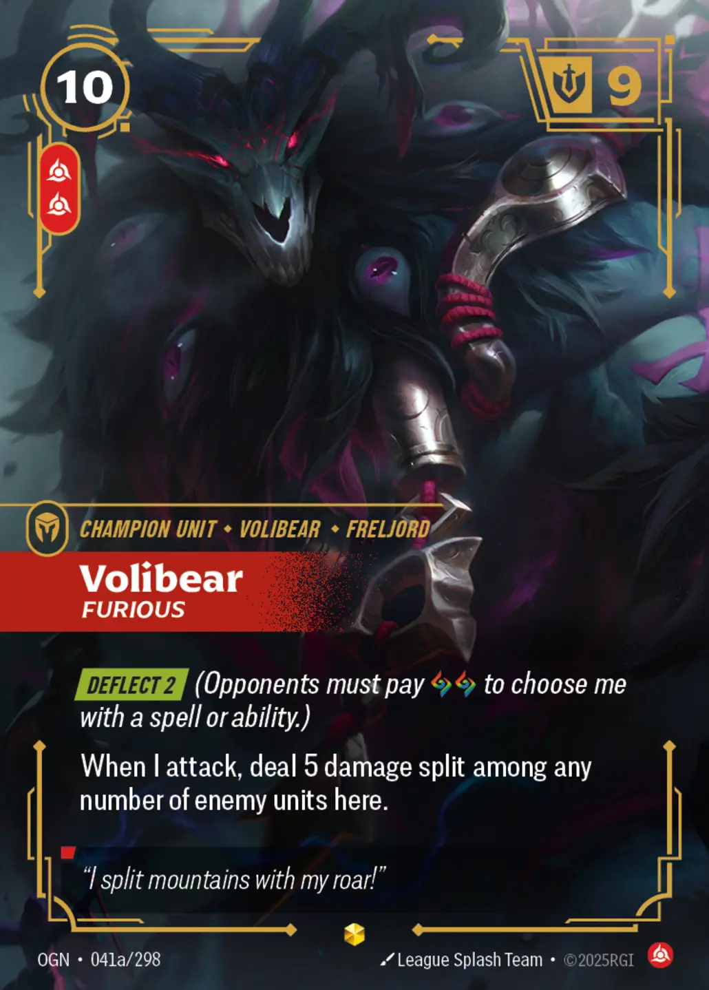 Volibear, Furious (Alt Art)