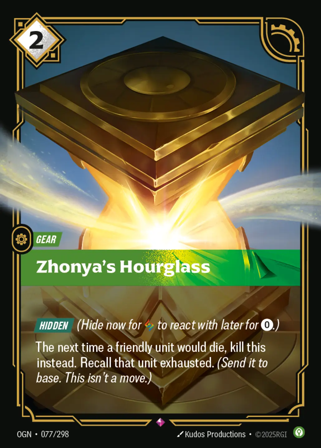 Zhonya’s Hourglass