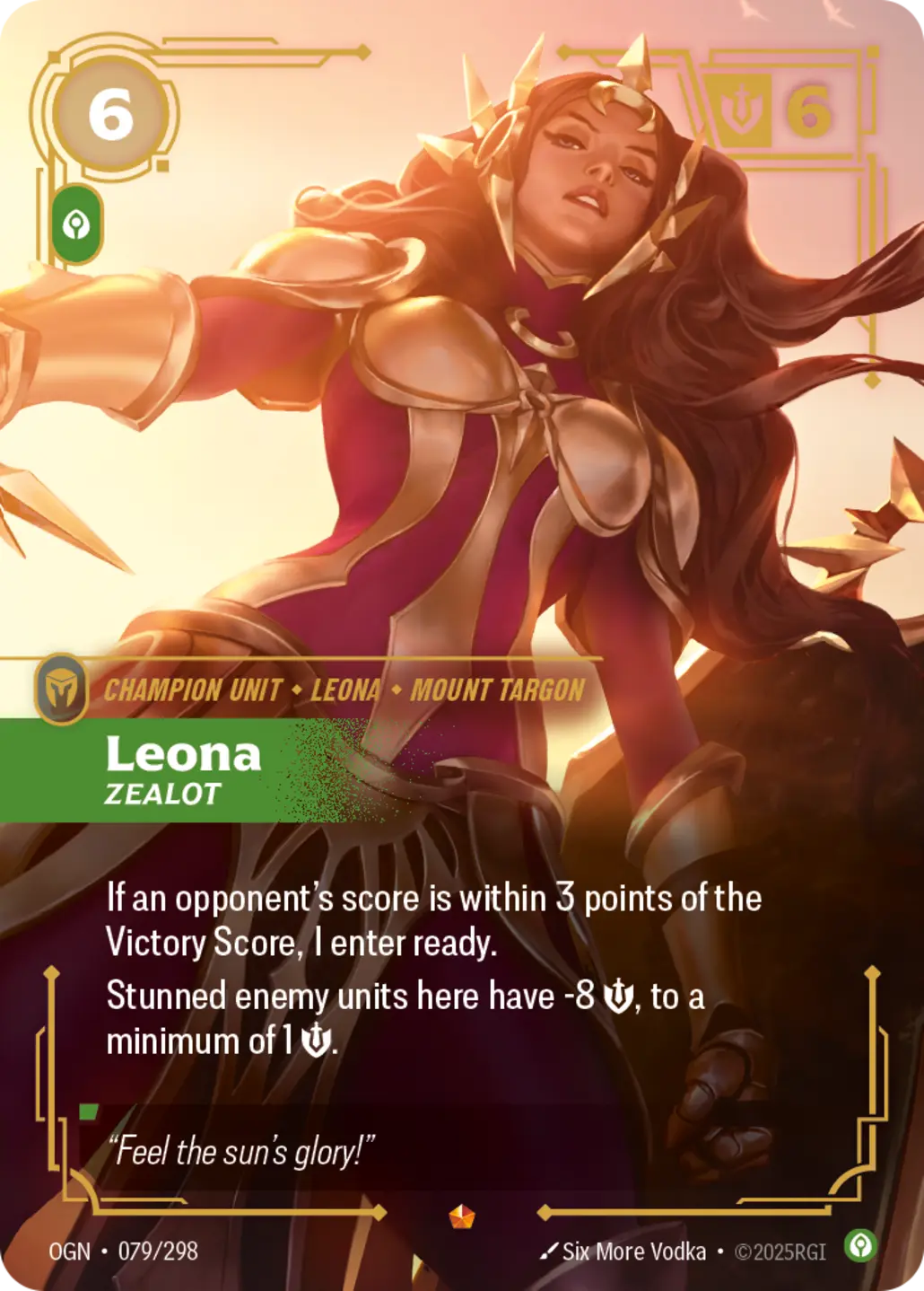 Leona - Zealot