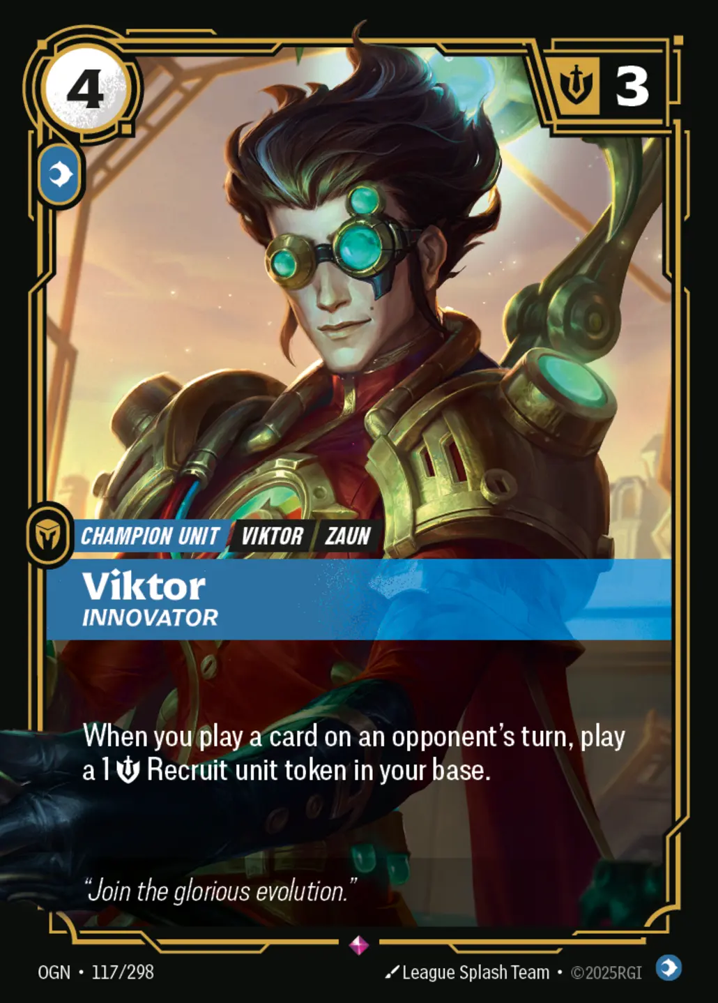 Viktor, Innovator (Alt Art)