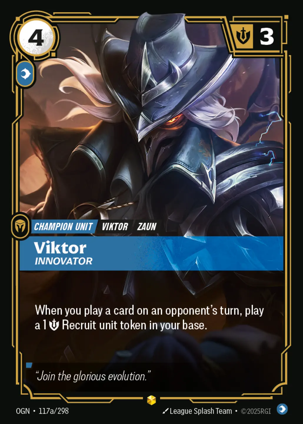 Viktor, Innovator (Alt Art)