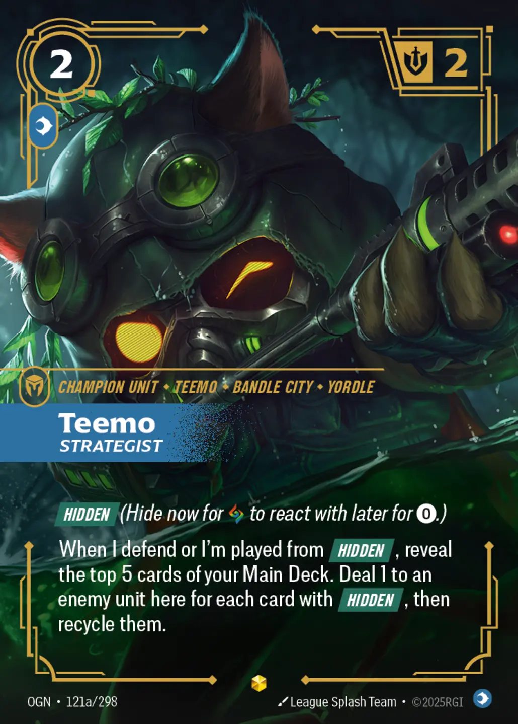 Teemo, Strategist (Alt Art)