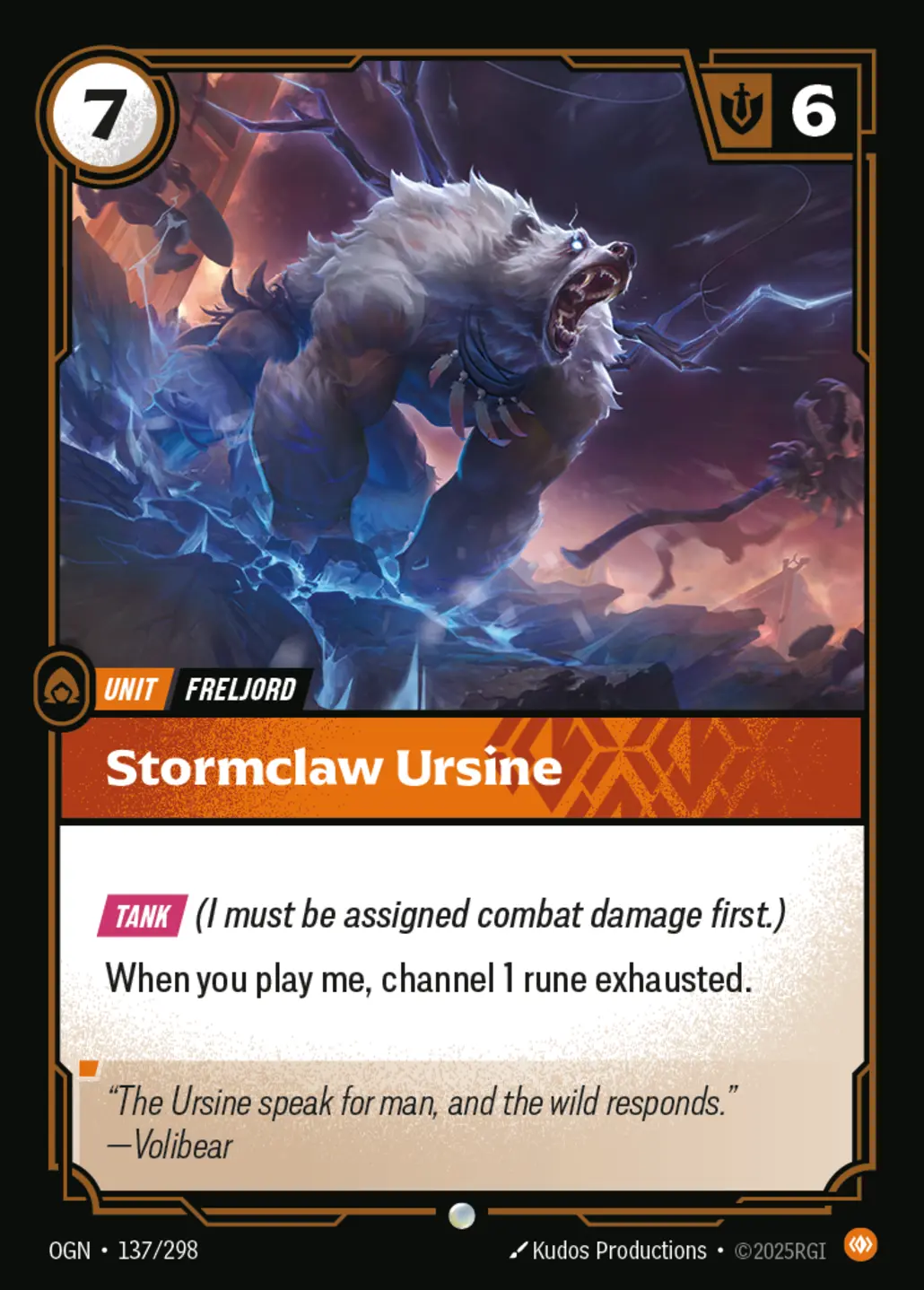 Stormclaw Ursine