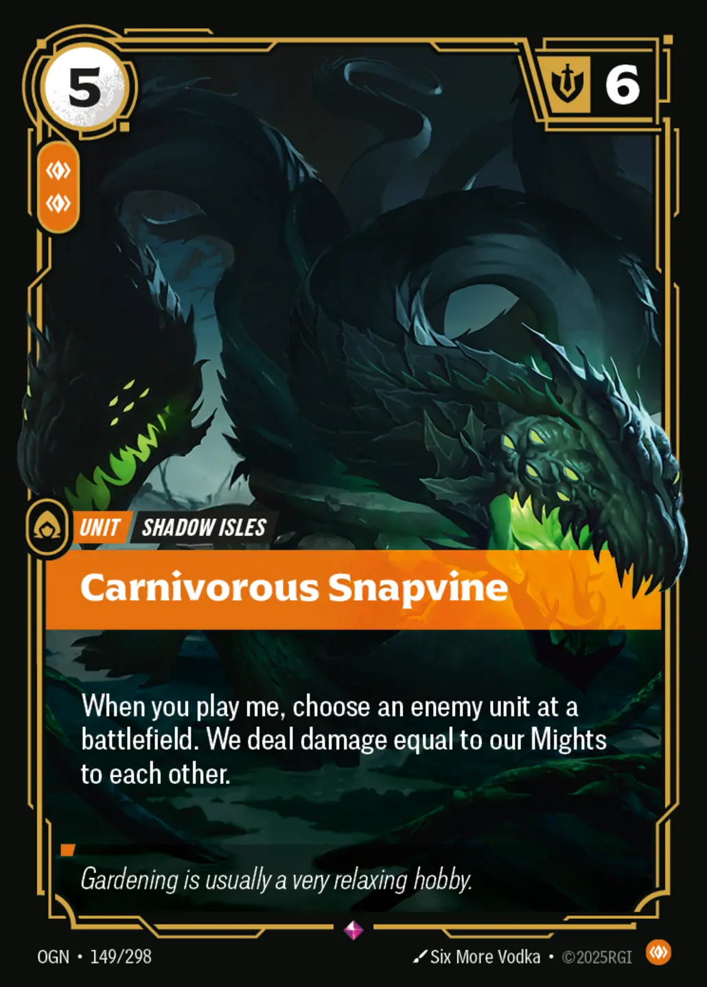 Carnivorous Snapevine