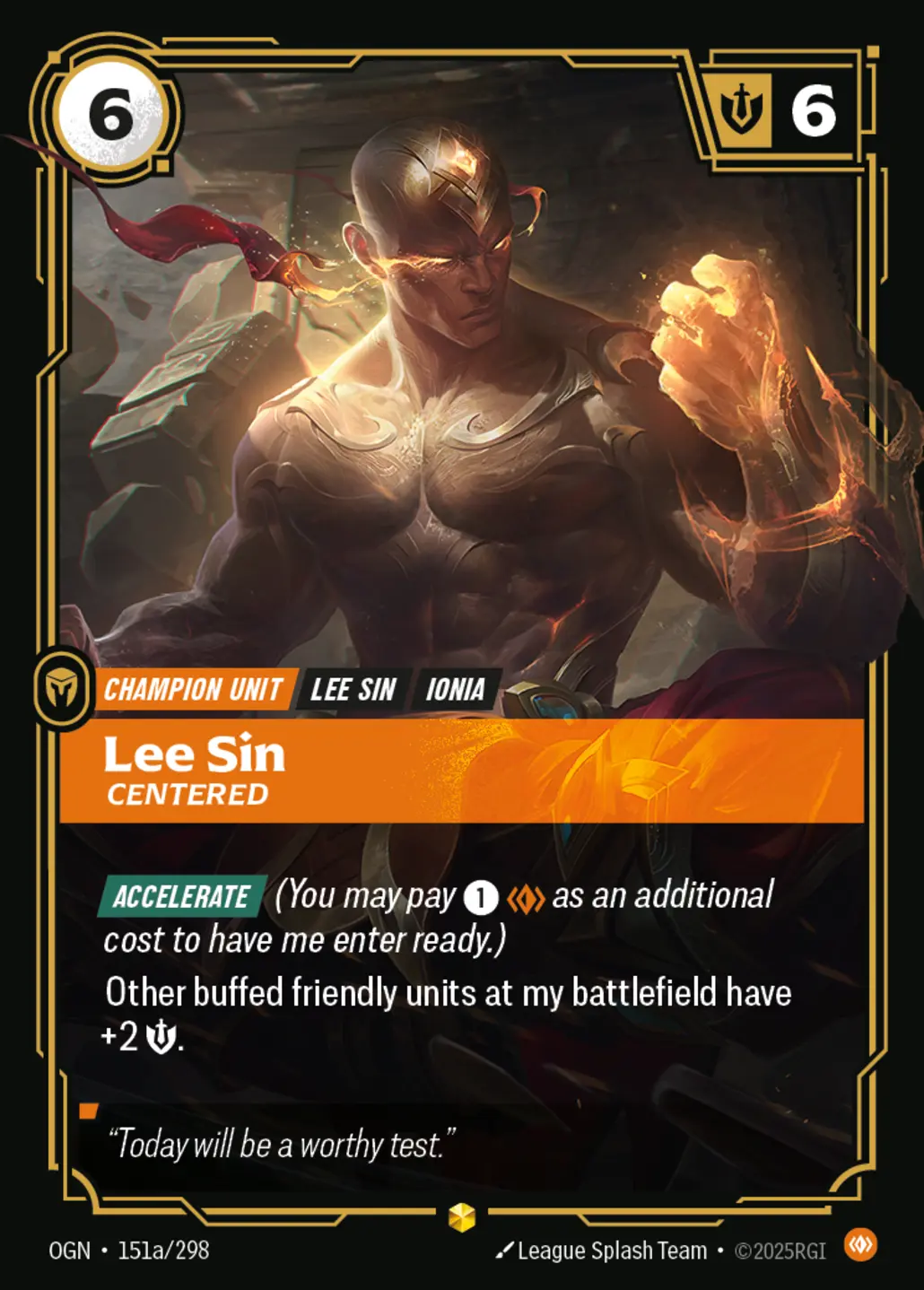 Lee Sin - Centered