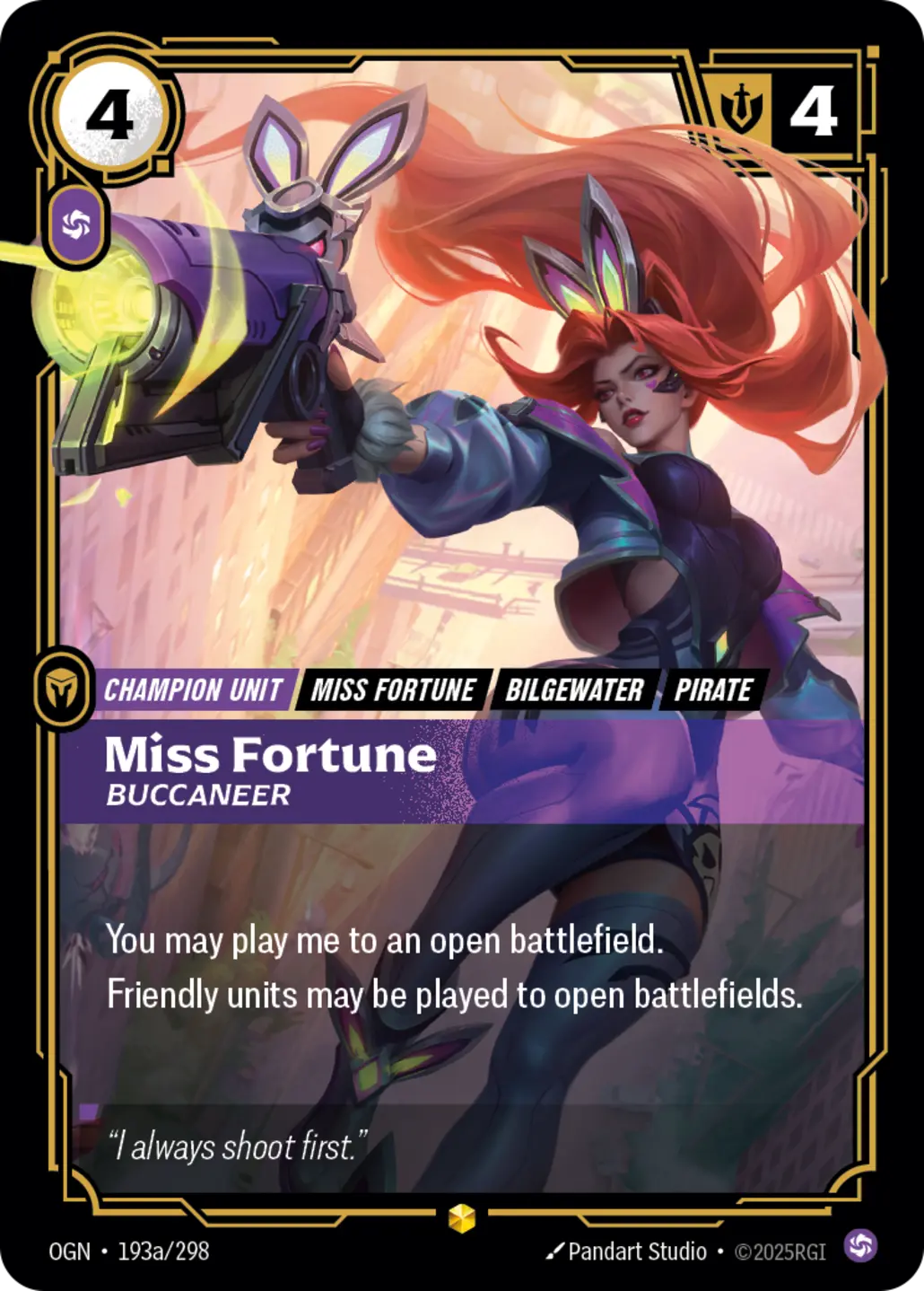 Miss Fortune, Buccaneer (Alt Art)