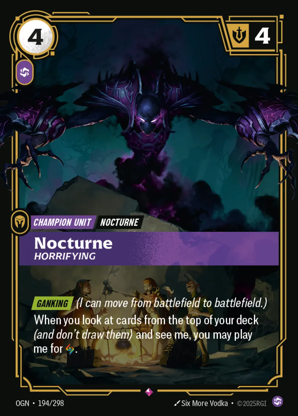 Nocturne, Horrifying
