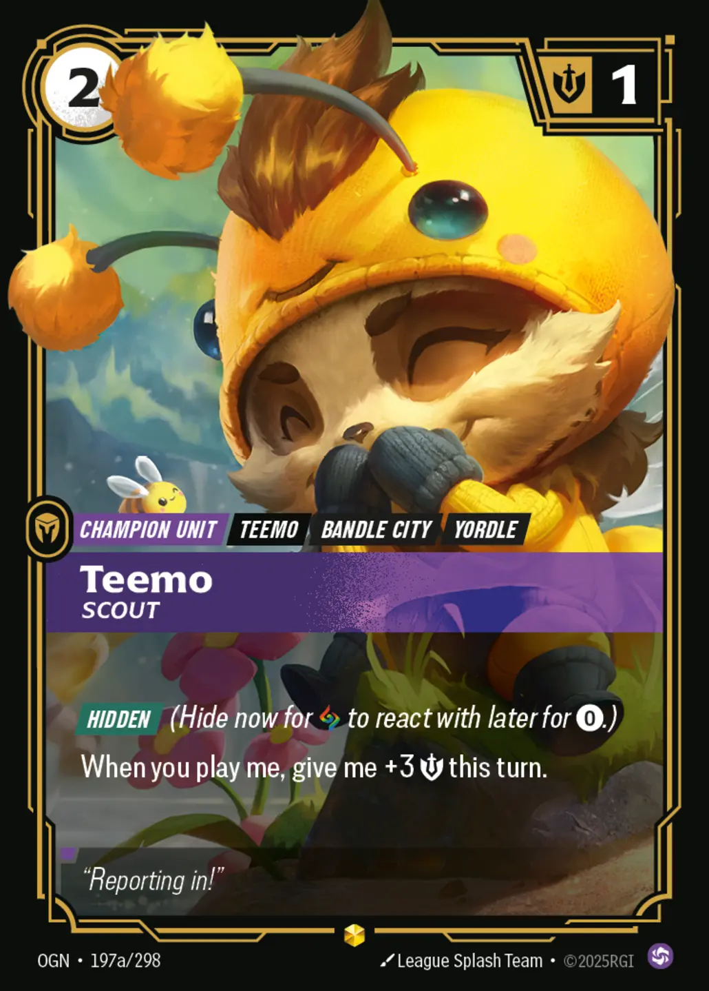 Teemo, Scout (Alt Art)