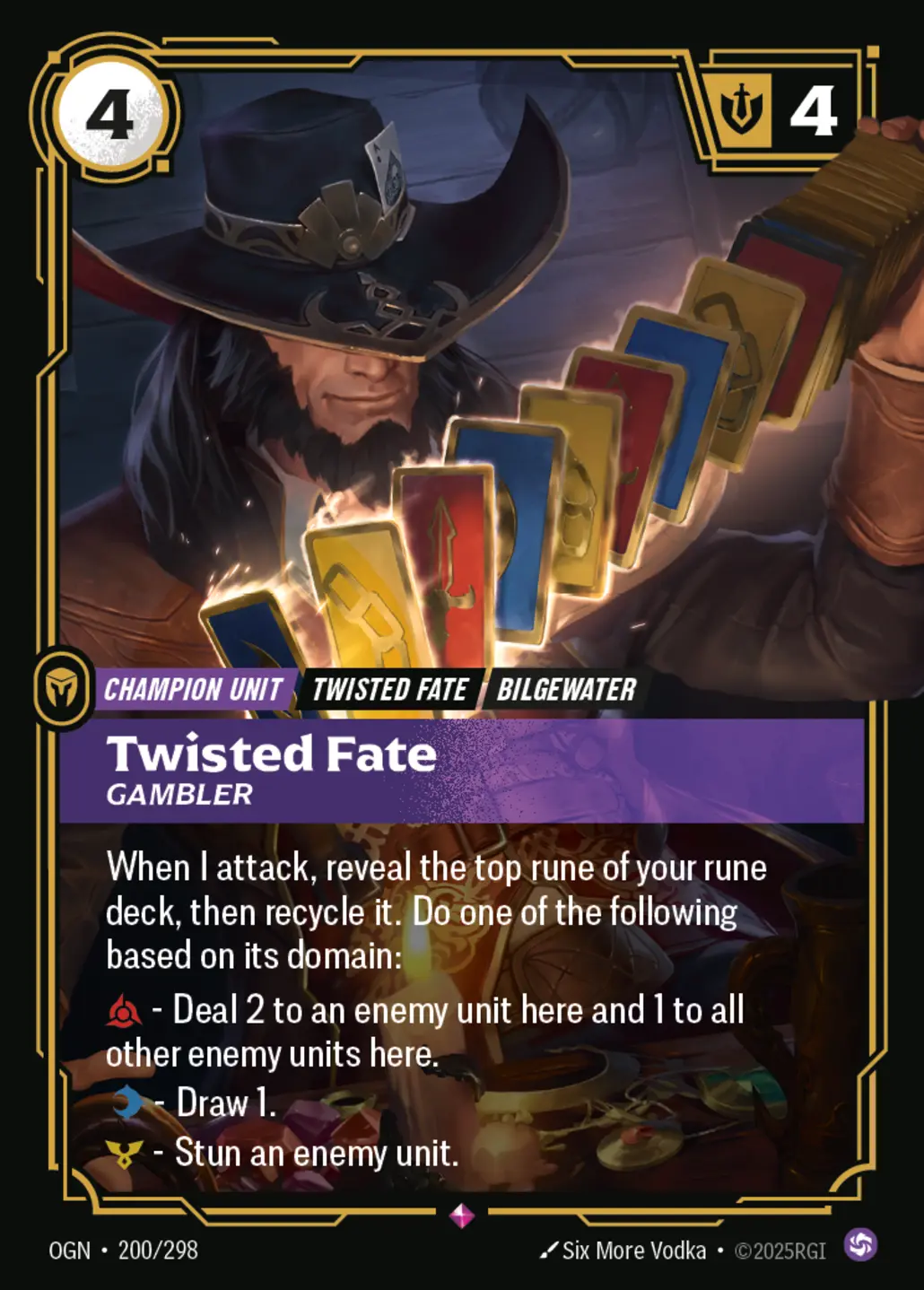 Twisted Fate - Gambler