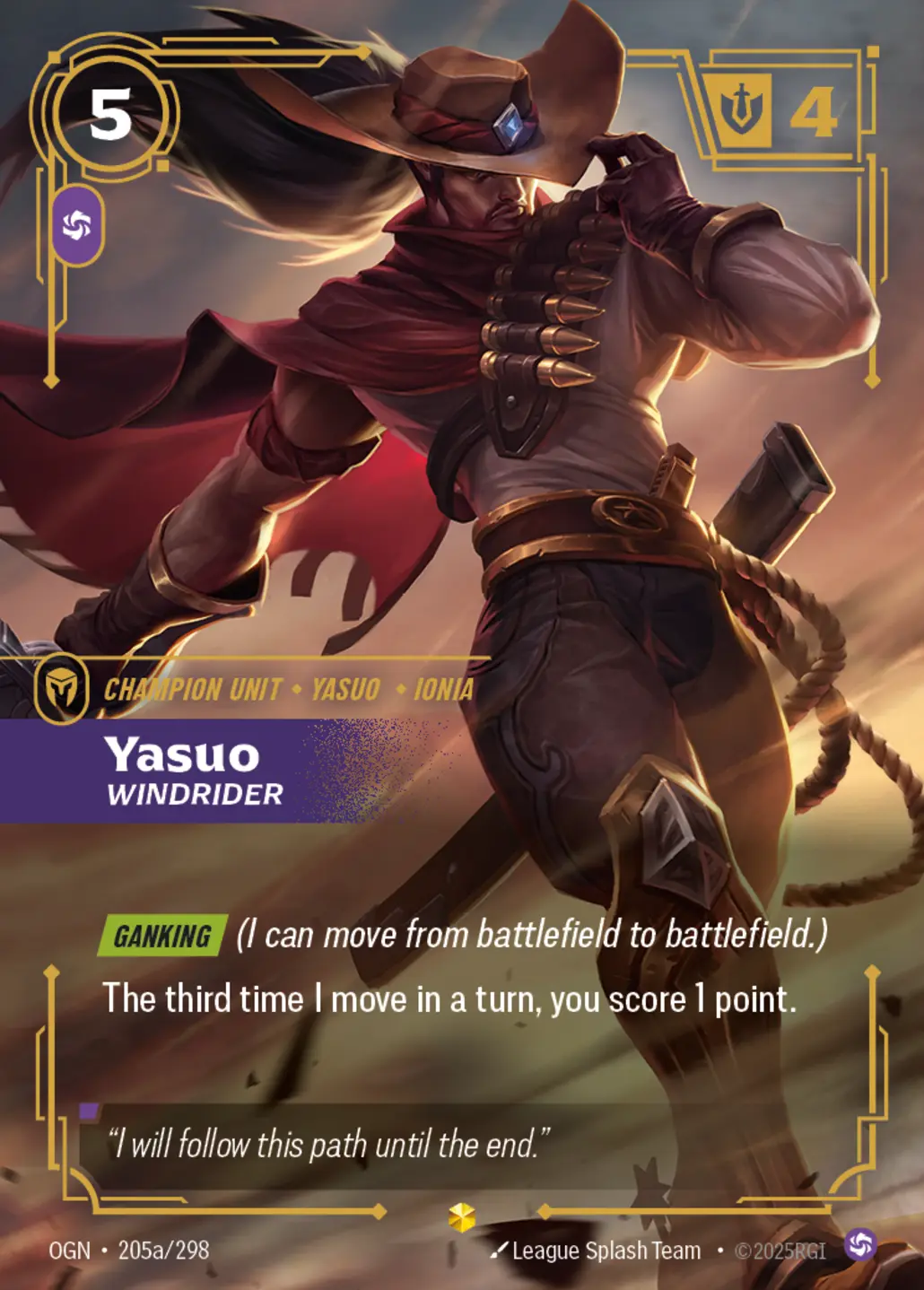 Yasuo, Windrider (Alt Art)