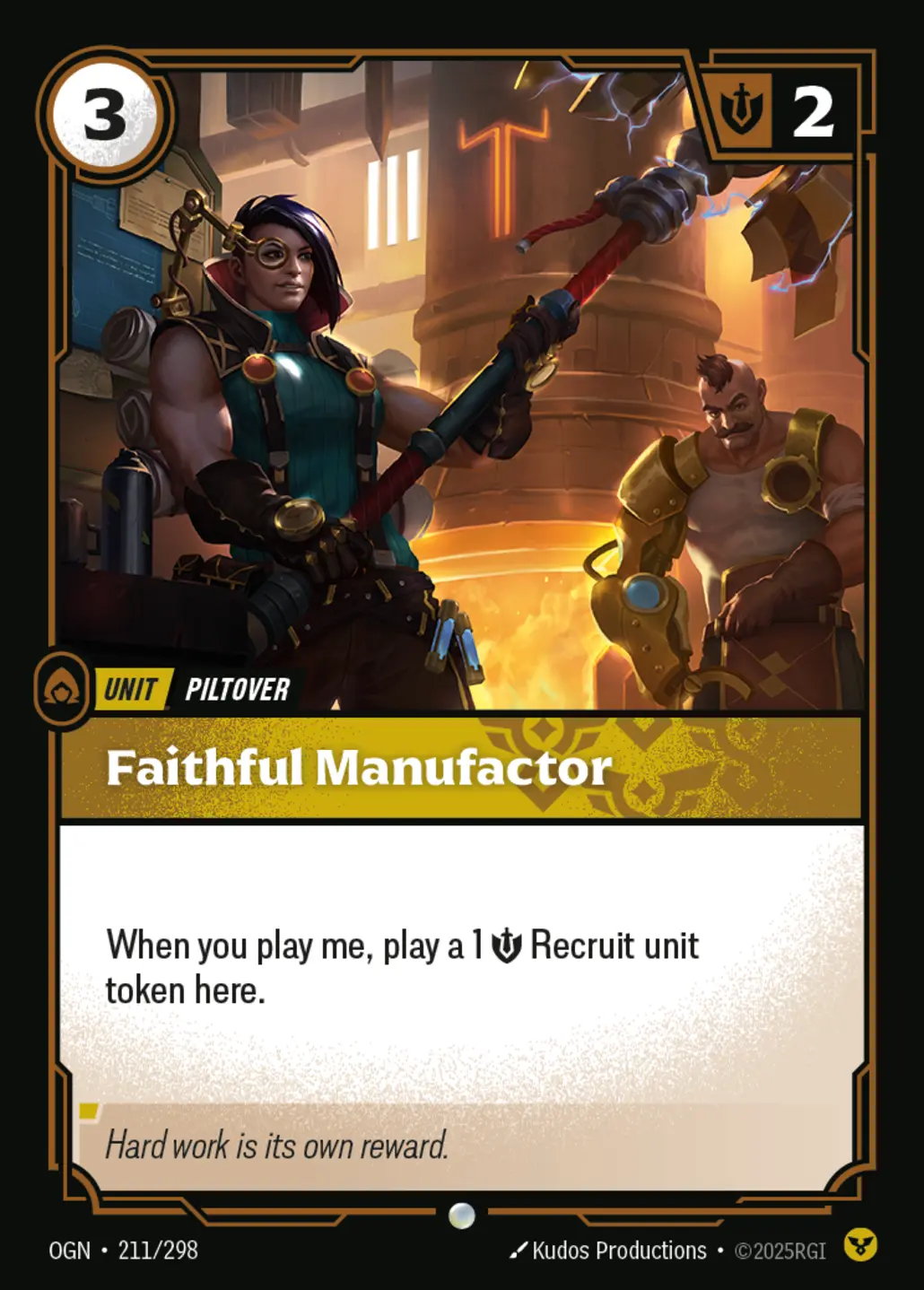 Faithful Manufactor