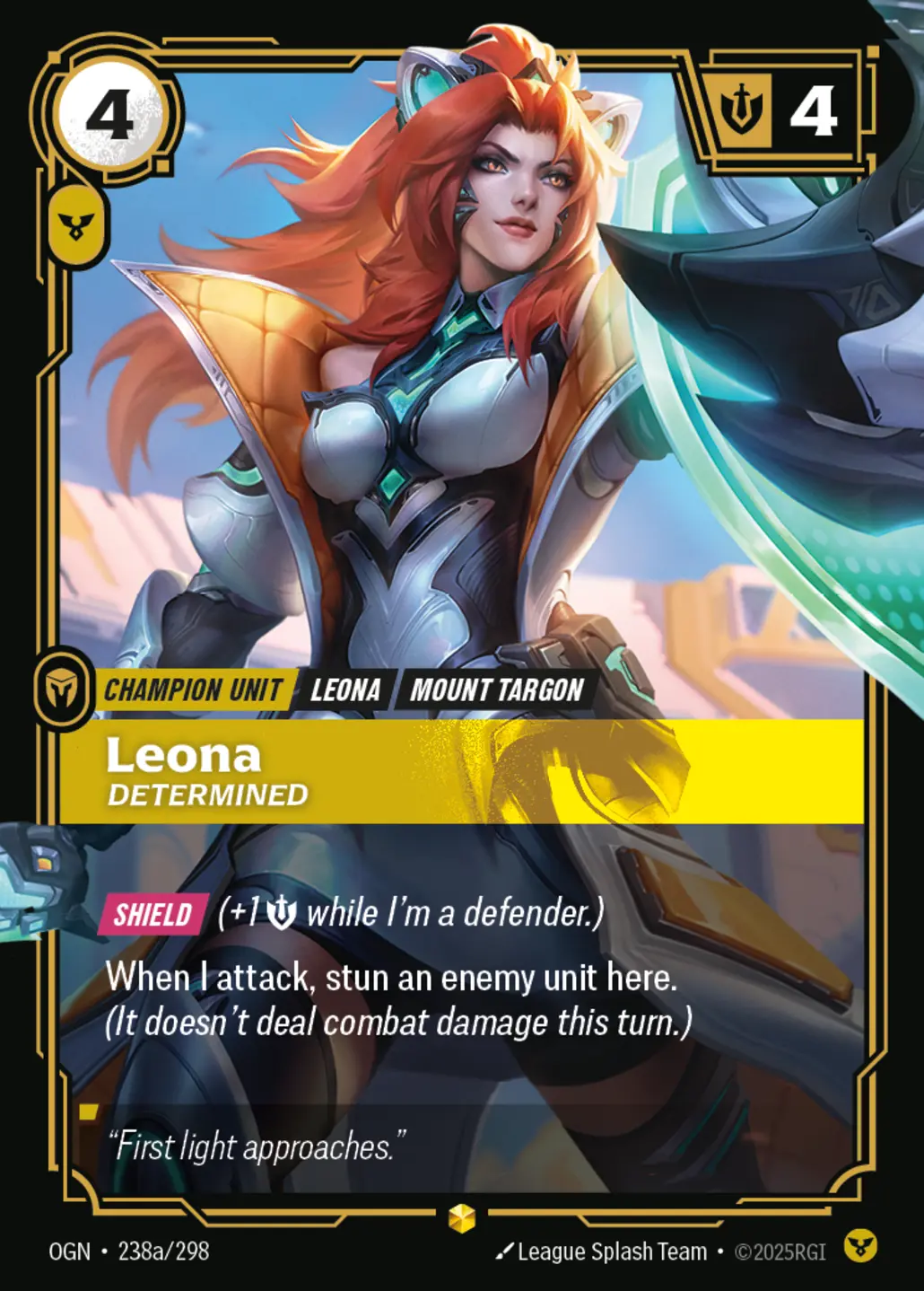 Leona, Determined (Alt Art)