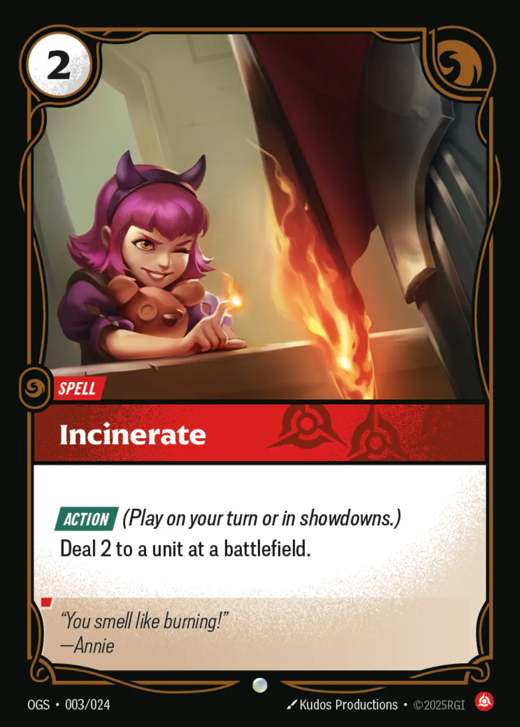 Proving Grounds (OGS) · Incinerate · #3
