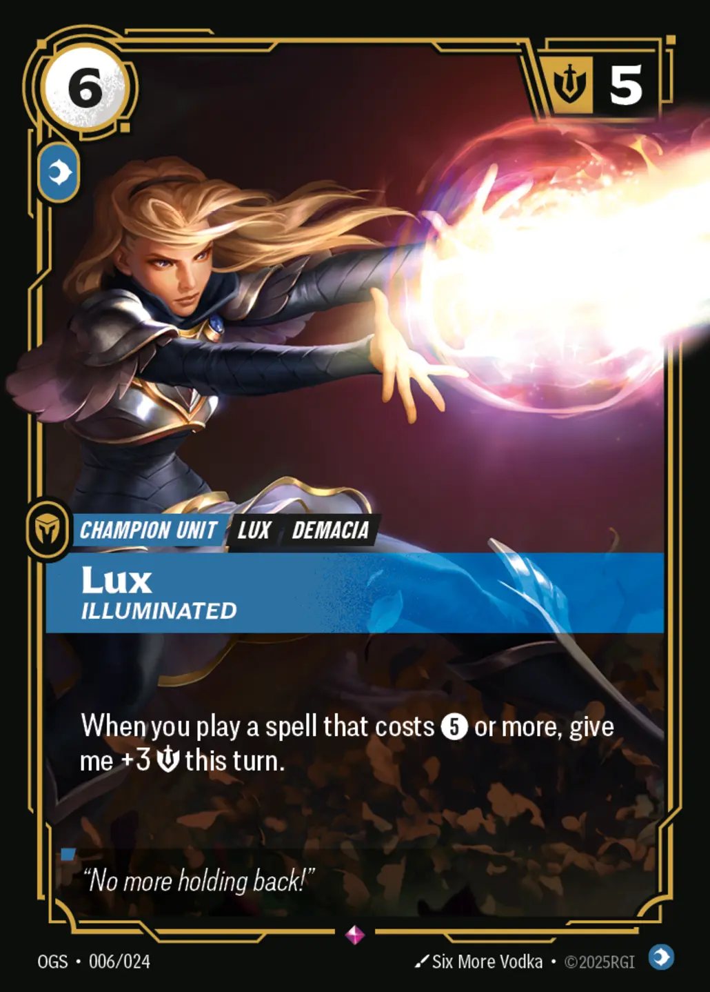 Proving Grounds (OGS) · Lux, Illuminated · #6