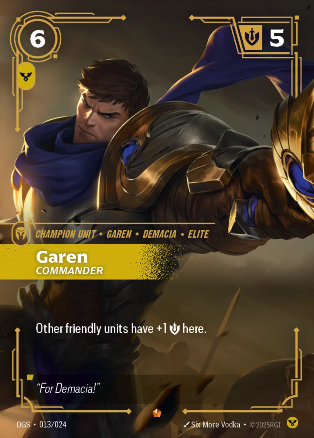 Proving Grounds (OGS) · Garen, Commander · #13