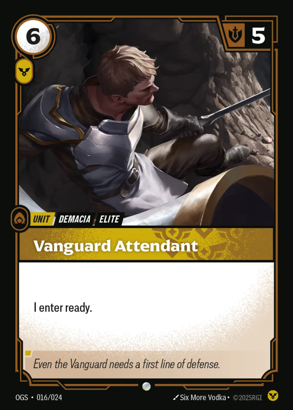 Proving Grounds (OGS) · Vanguard Attendant · #16