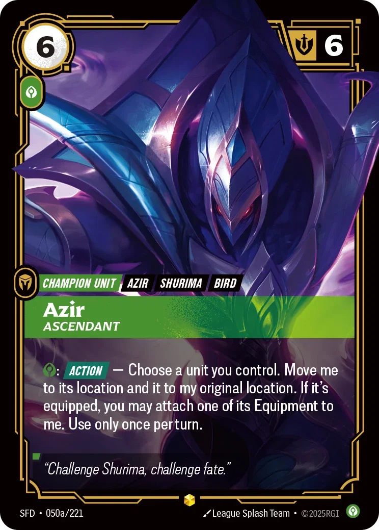 Azir - Ascendant