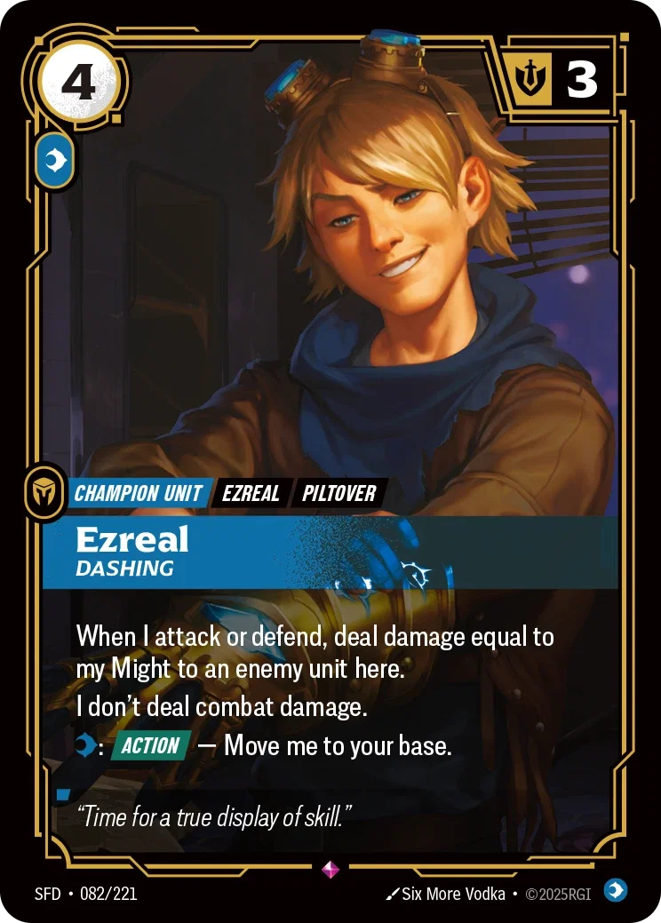 Ezreal - Dashing