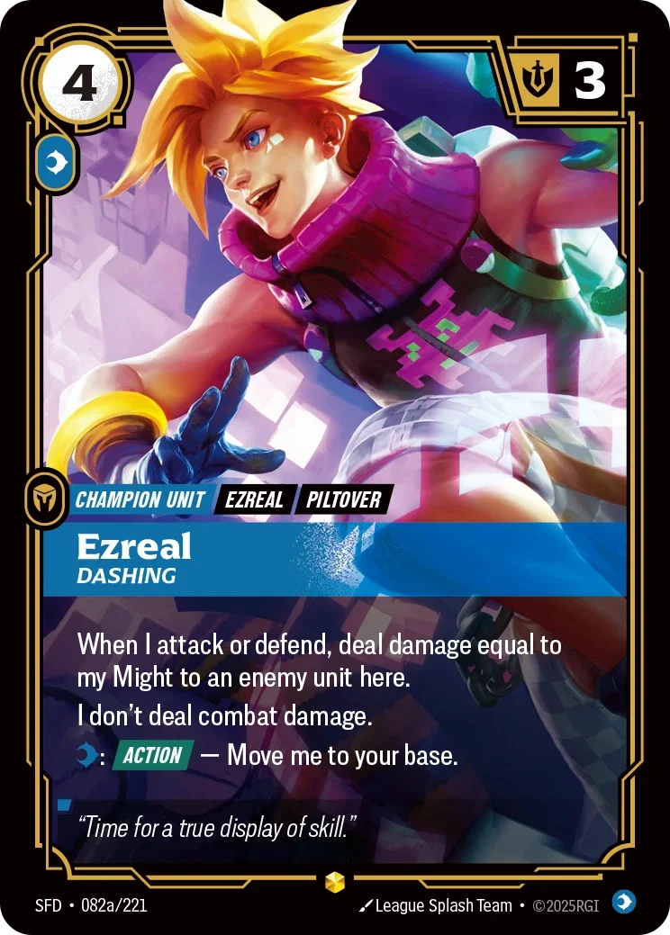 Ezreal - Dashing