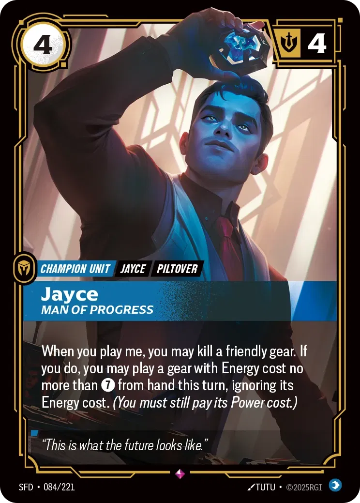 Jayce - Man of Progress