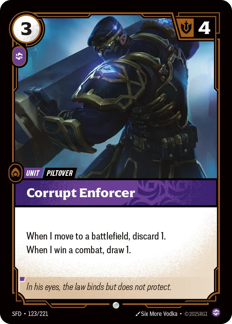 Corrupt Enforcer