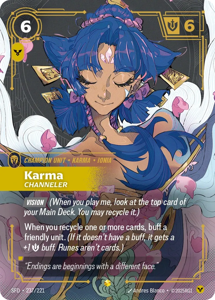 Karma, Channeler