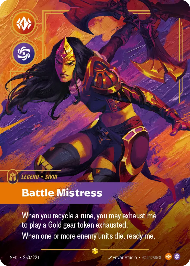 Sivir - Battle Mistress