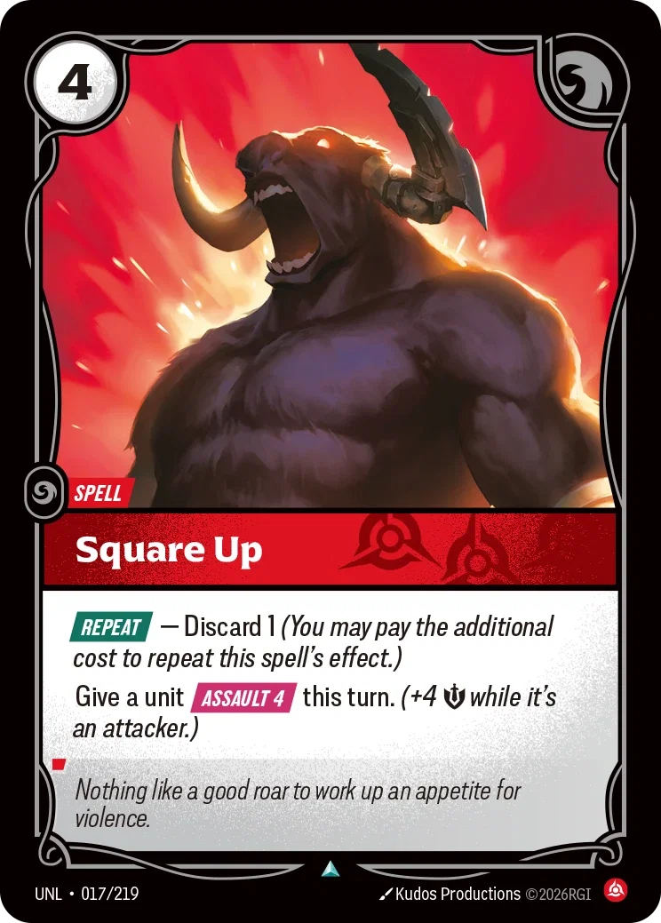 Unleashed (UNL) · Square Up · #17