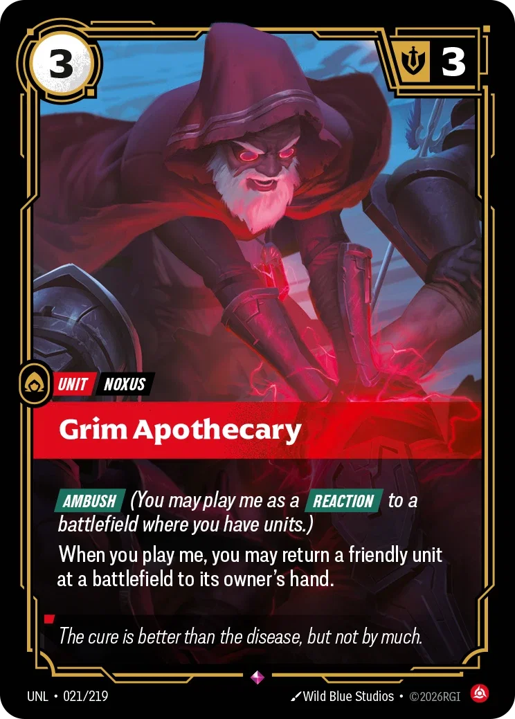 Unleashed (UNL) · Grim Apothecary · #21