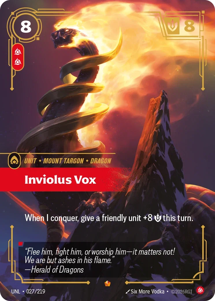 Unleashed (UNL) · Inviolus Vox · #27