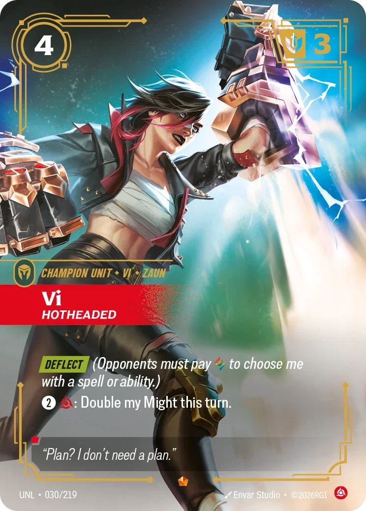 Unleashed (UNL) · Vi, Hotheaded · #30