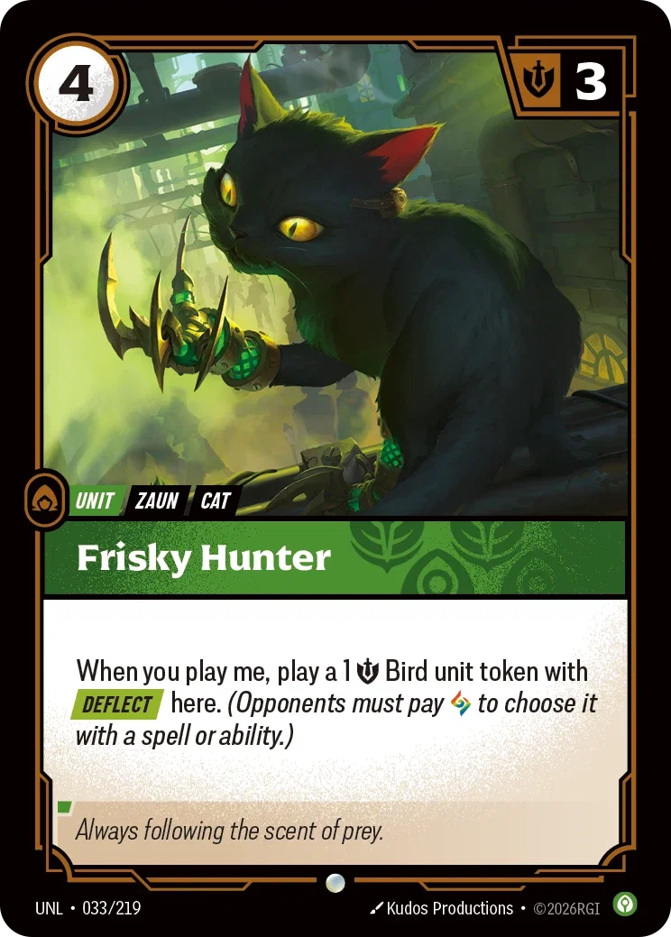 Unleashed (UNL) · Frisky Hunter · #33