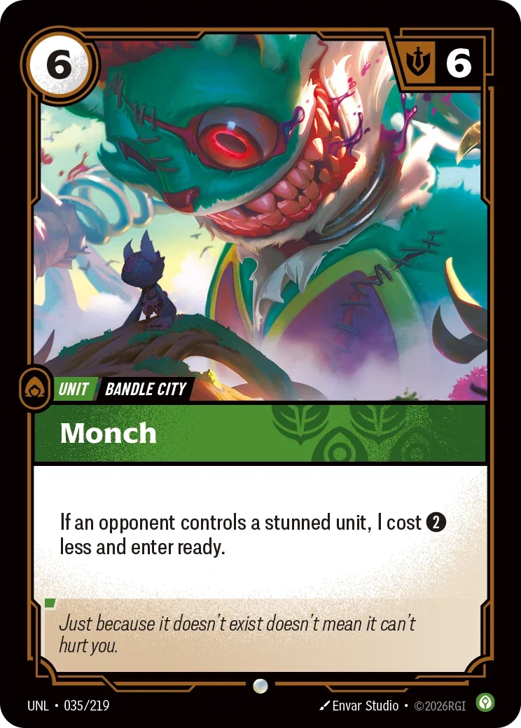 Unleashed (UNL) · Monch · #35