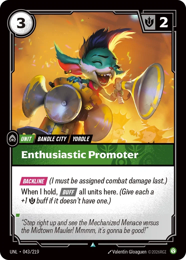 Unleashed (UNL) · Enthusiastic Promoter · #43