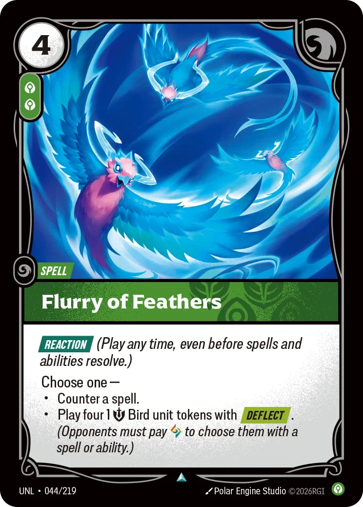 Unleashed (UNL) · Flurry of Feathers · #44
