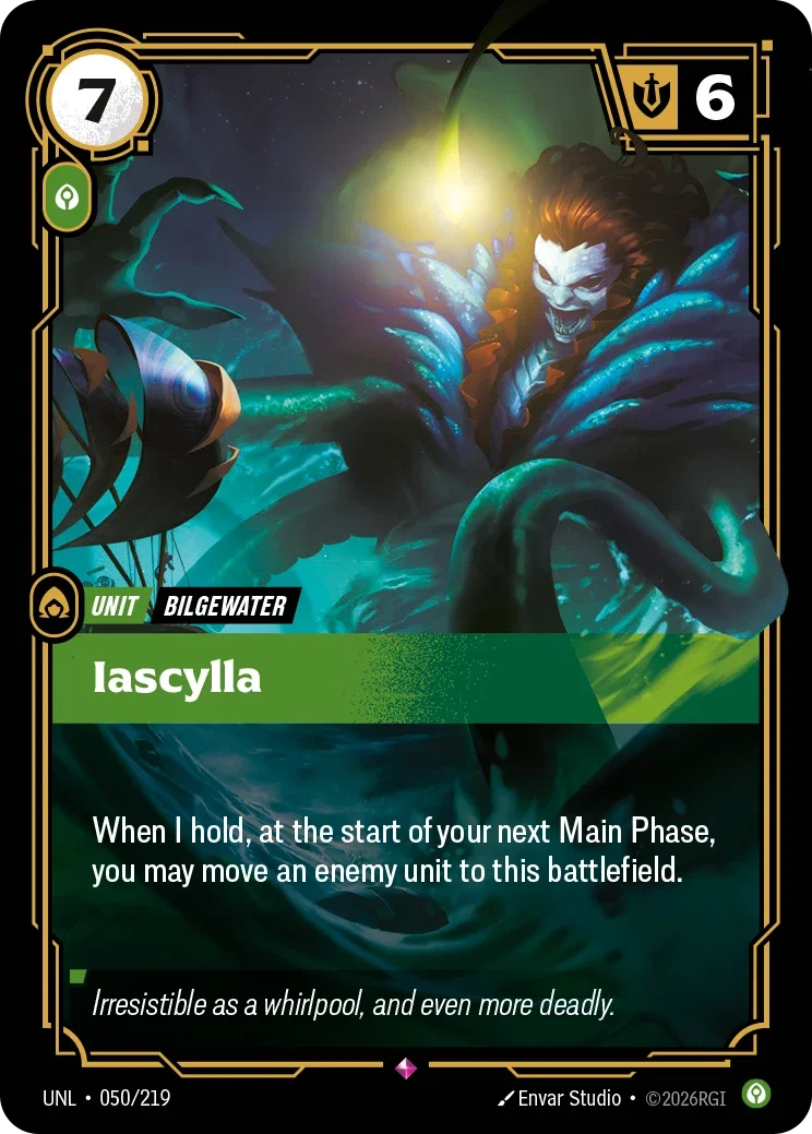 Unleashed (UNL) · Iascylla · #50