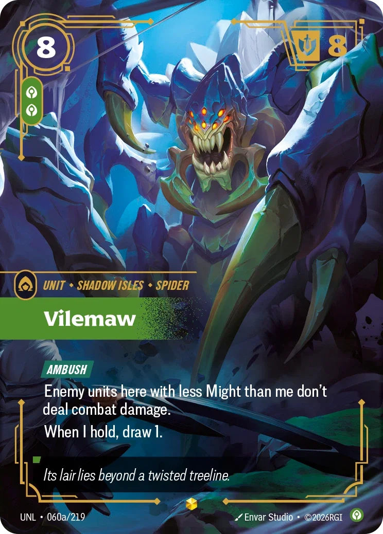 Unleashed (UNL) · Vilemaw · #60 (Alt Art)