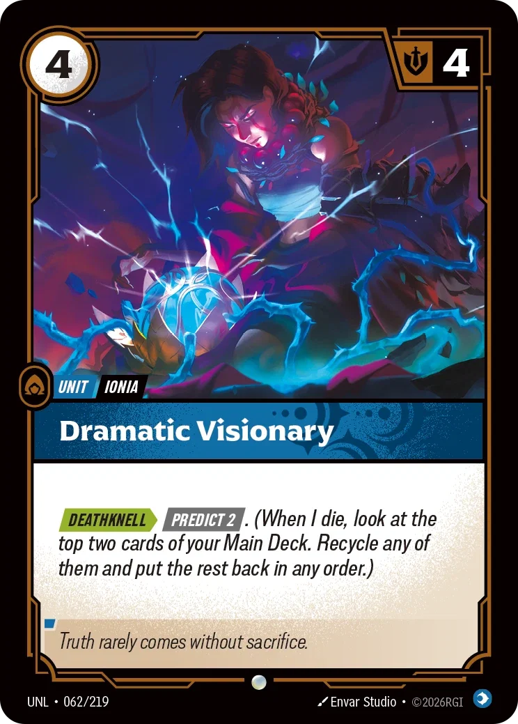 Unleashed (UNL) · Dramatic Visionary · #62