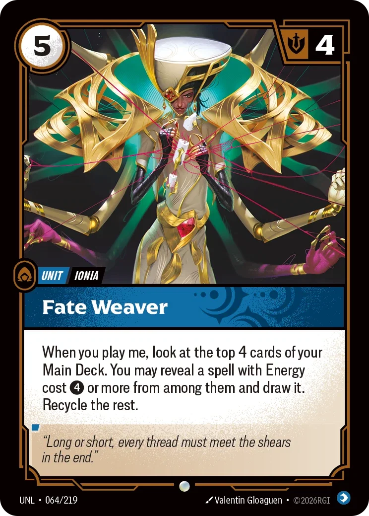 Unleashed (UNL) · Fate Weaver · #64