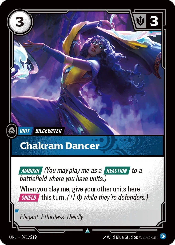 Unleashed (UNL) · Chakram Dancer · #71