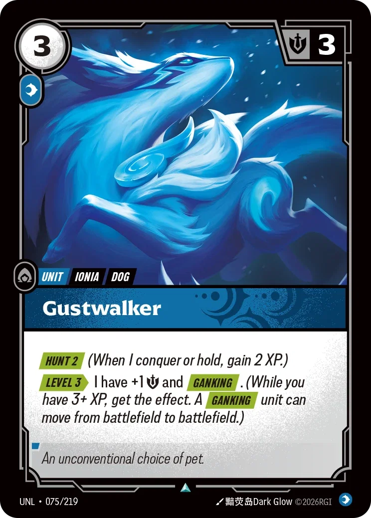 Unleashed (UNL) · Gustwalker · #75