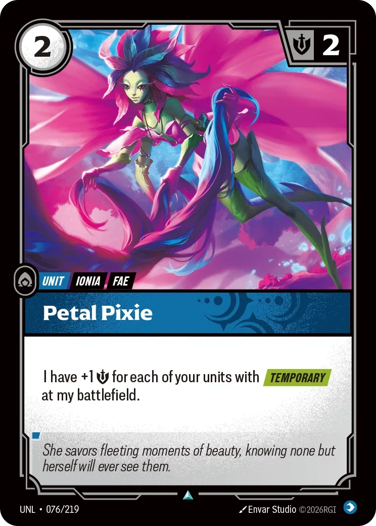 Unleashed (UNL) · Petal Pixie · #76