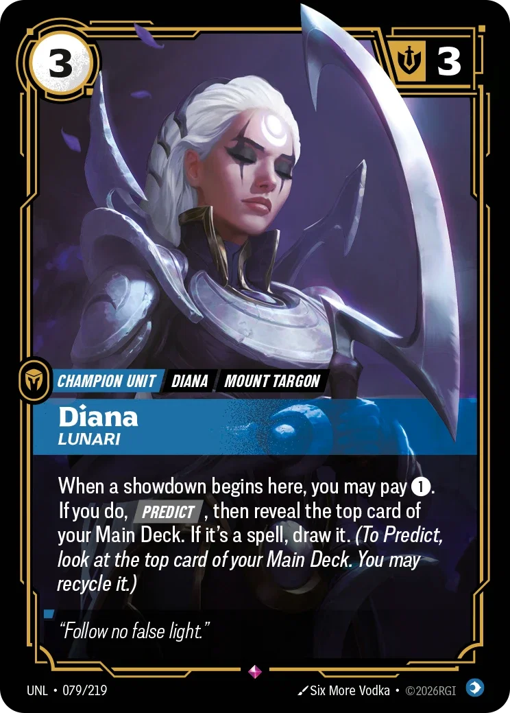 Unleashed (UNL) · Diana, Lunari · #79