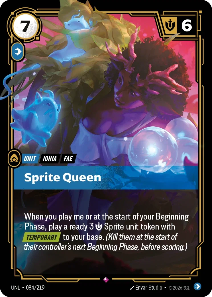 Unleashed (UNL) · Sprite Queen · #84