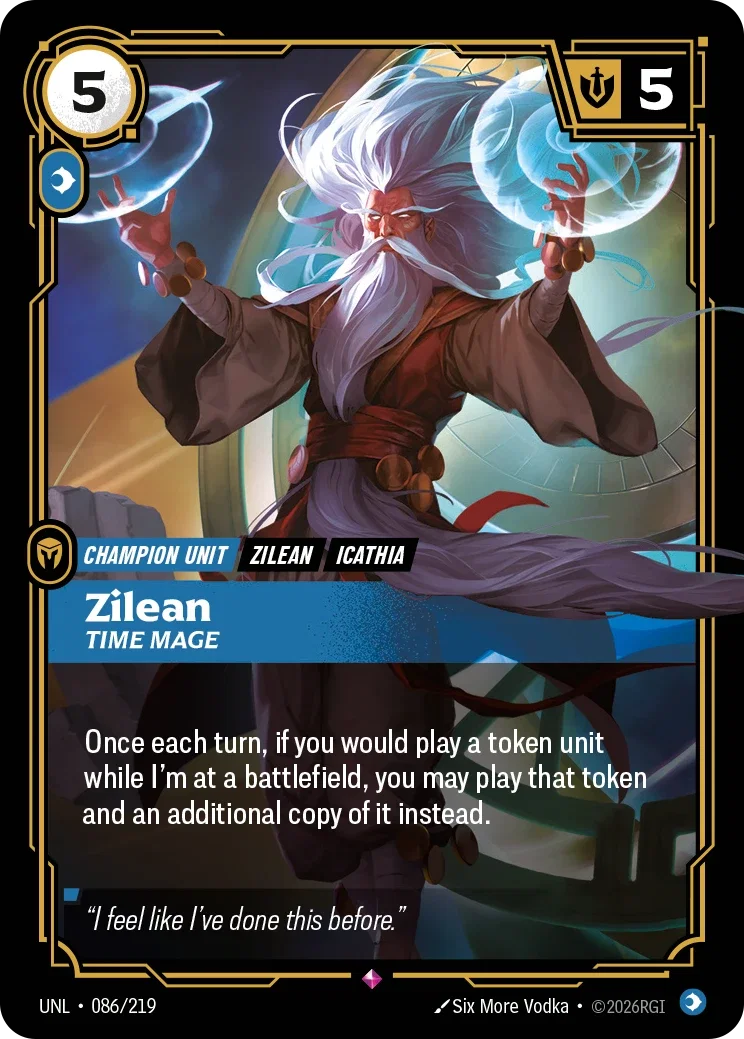 Unleashed (UNL) · Zilean, Time Mage · #86