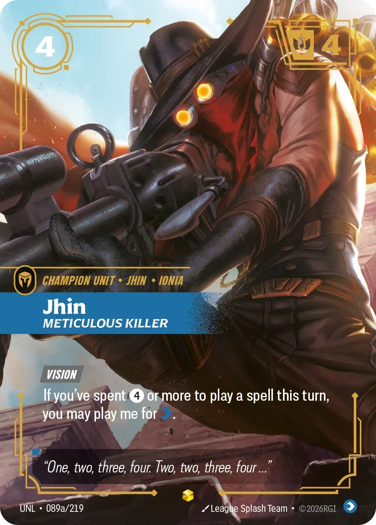 Jhin 1.. 2.. 3.. FOUR! - JHiN