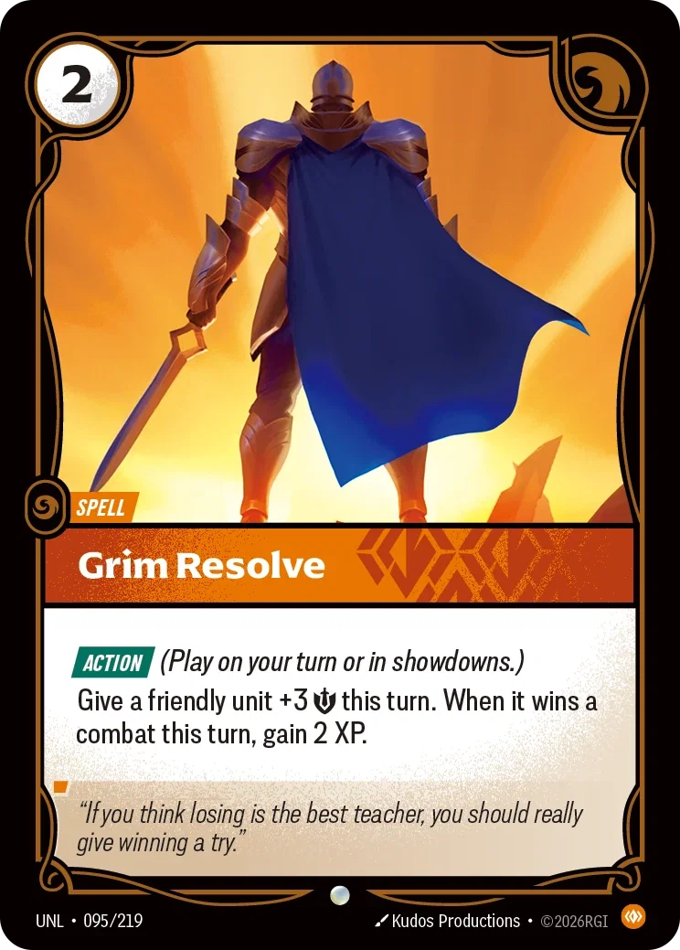 Unleashed (UNL) · Grim Resolve · #95