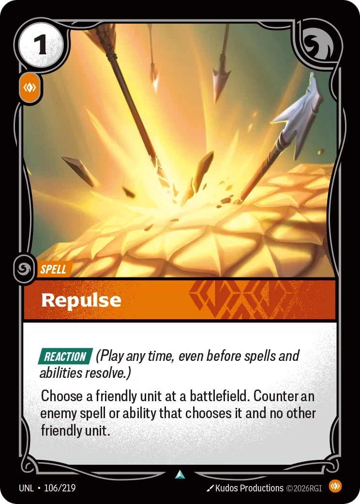 Unleashed (UNL) · Repulse · #106